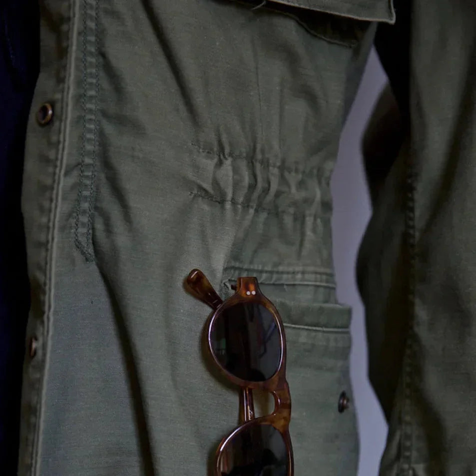 Field Jacket - Utility Style with Drawcord Waist