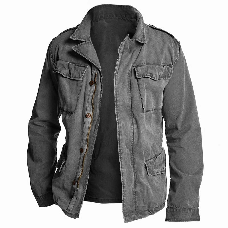 Field Trucker Jacket | Casual Multi Pocket Workwear Style