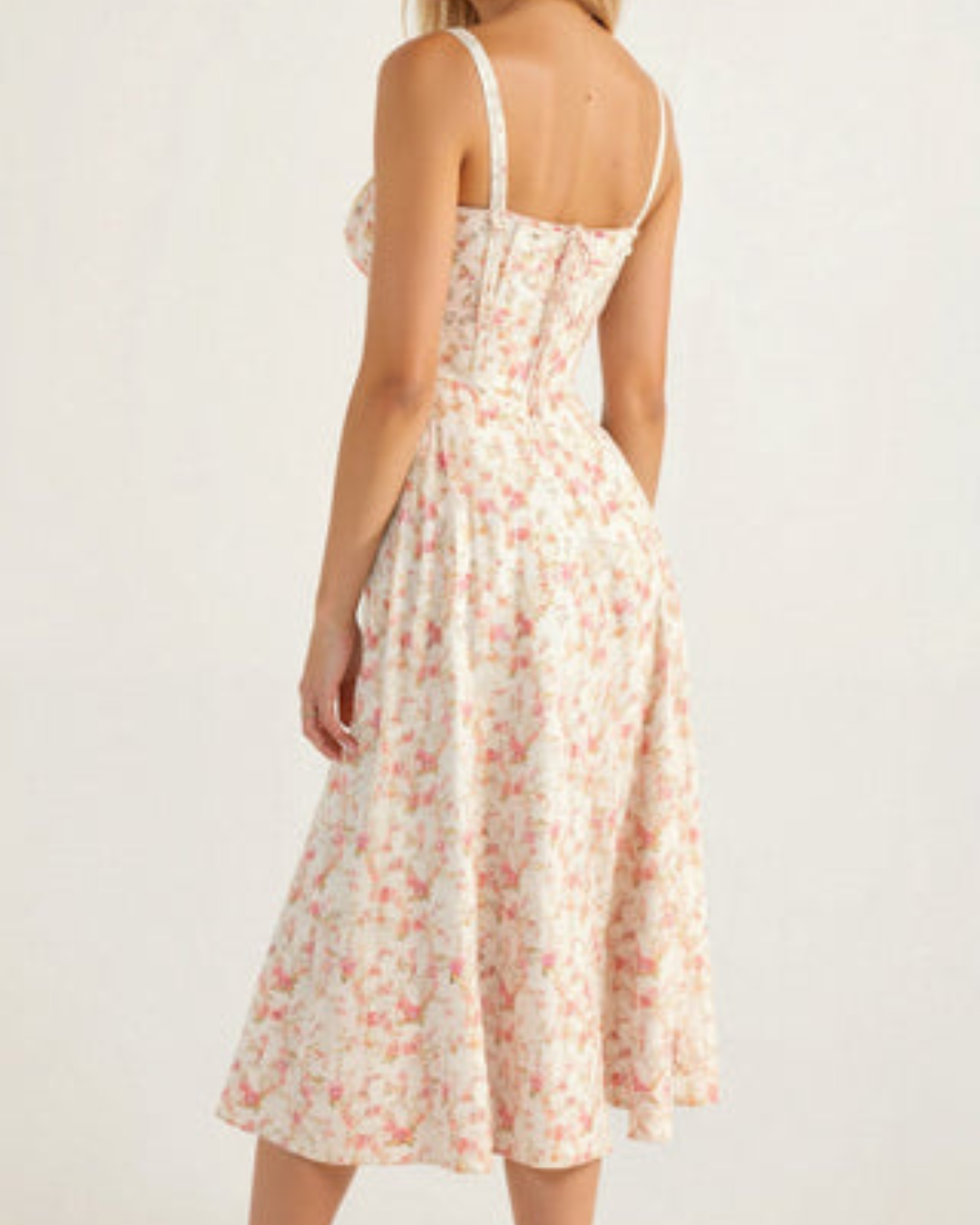Women's Floral Wedding Guest Wrap Maxi Dress
