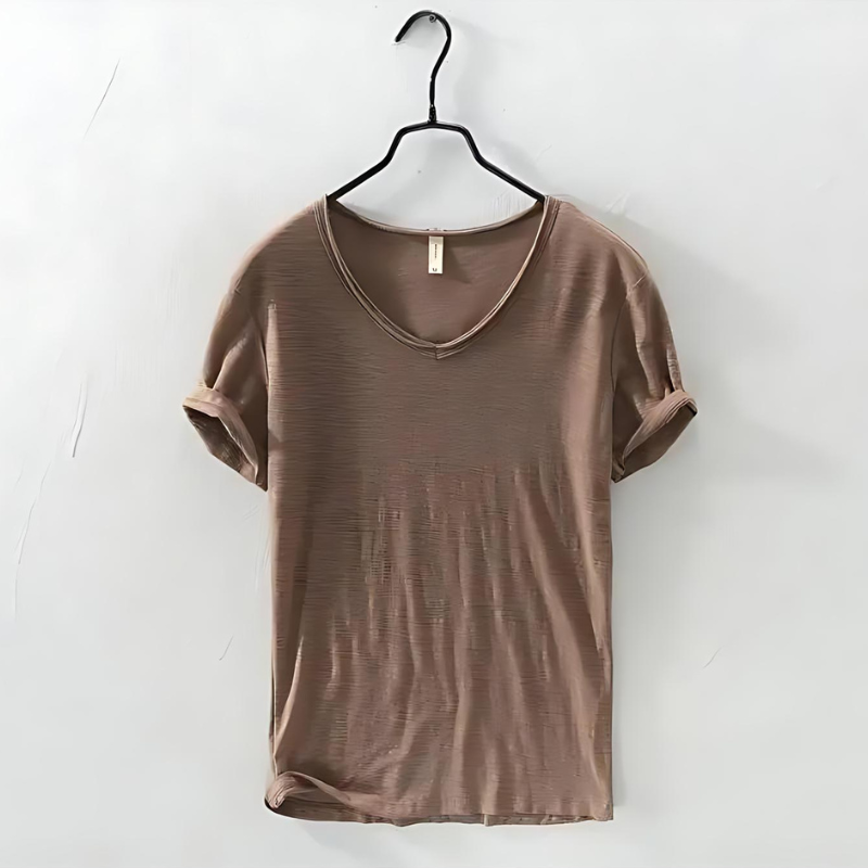 Men's Casual V-Neck T-Shirt