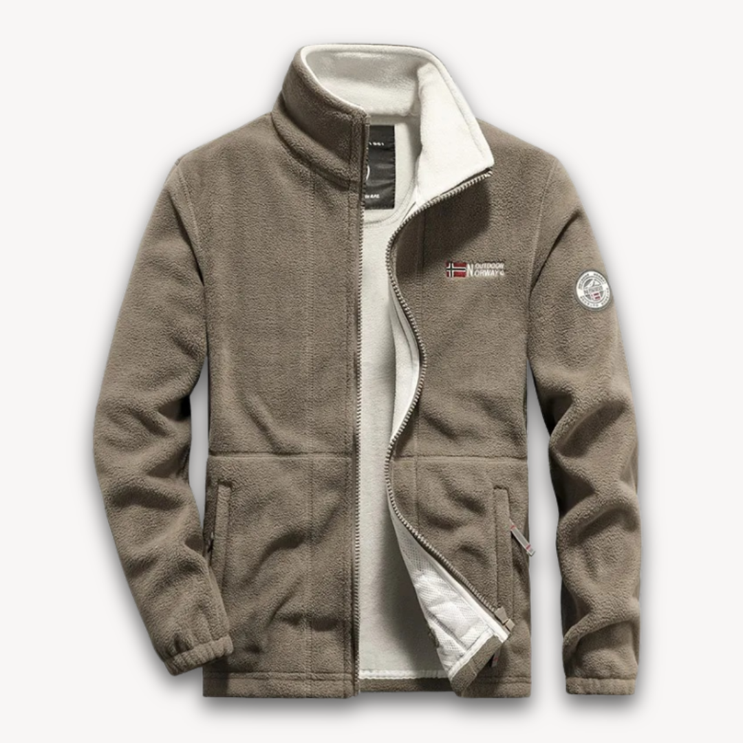 Fleece Jacket - Full Zip with High Collar
