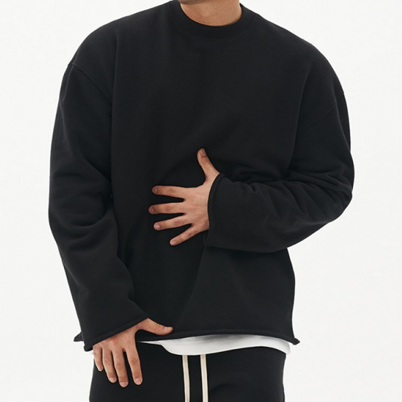 Oversized Sweatshirt | Long Sleeve Pullover Top