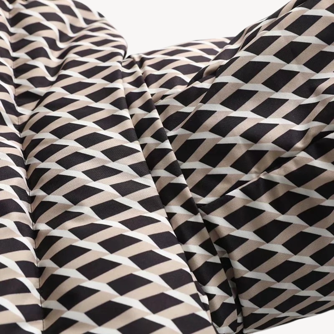 Puffer Jacket | Belted Hooded Style for Winter