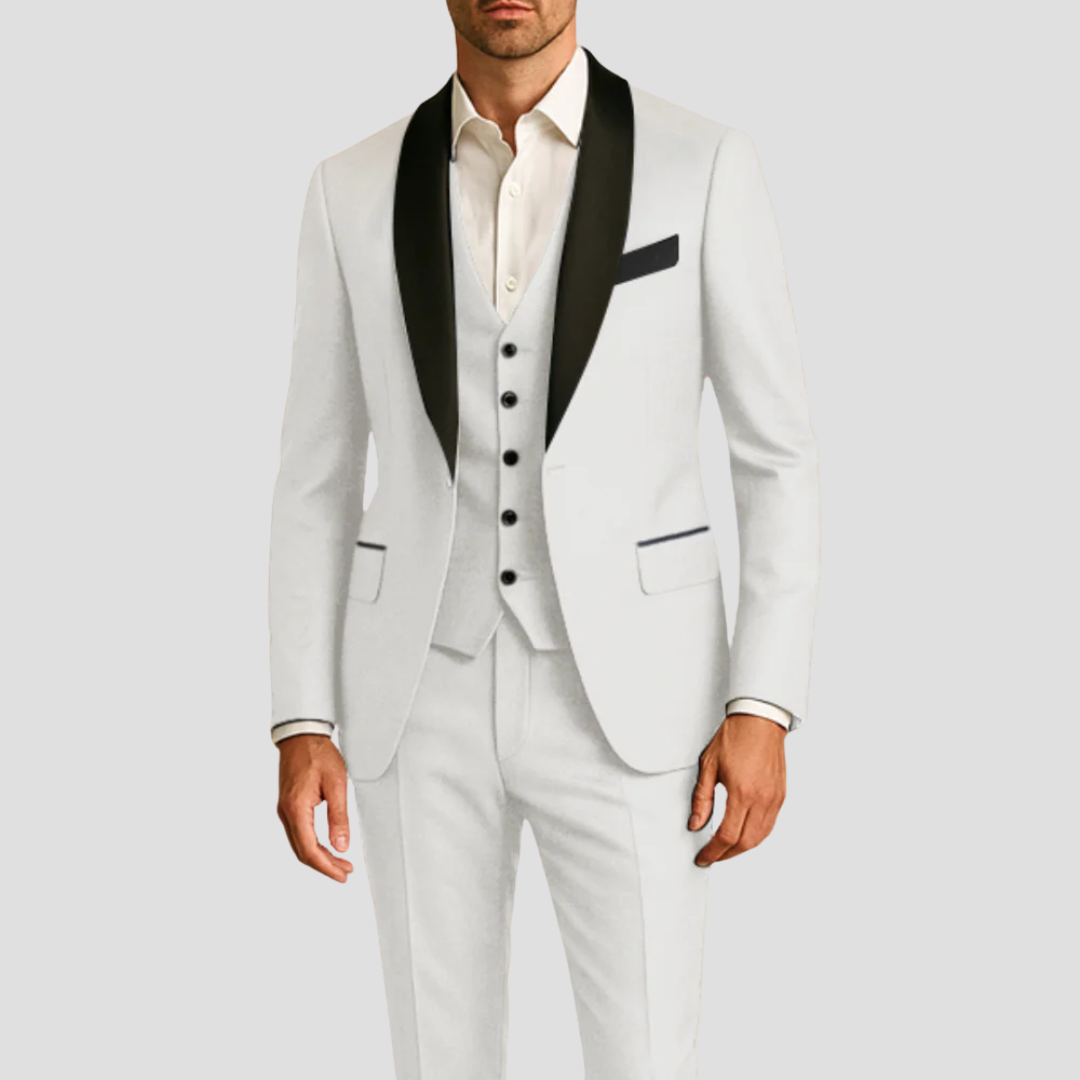 Men’s Suit Three Piece Tuxedo Slim Fit | For Weddings And Formal Events
