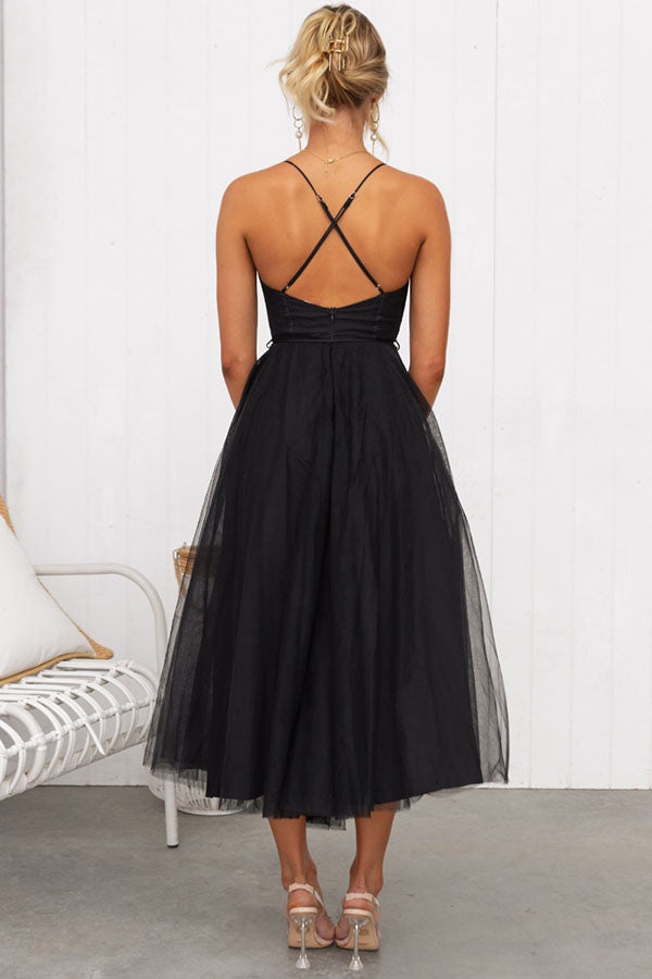 Women's Sleeveless Corset Maxi Dress