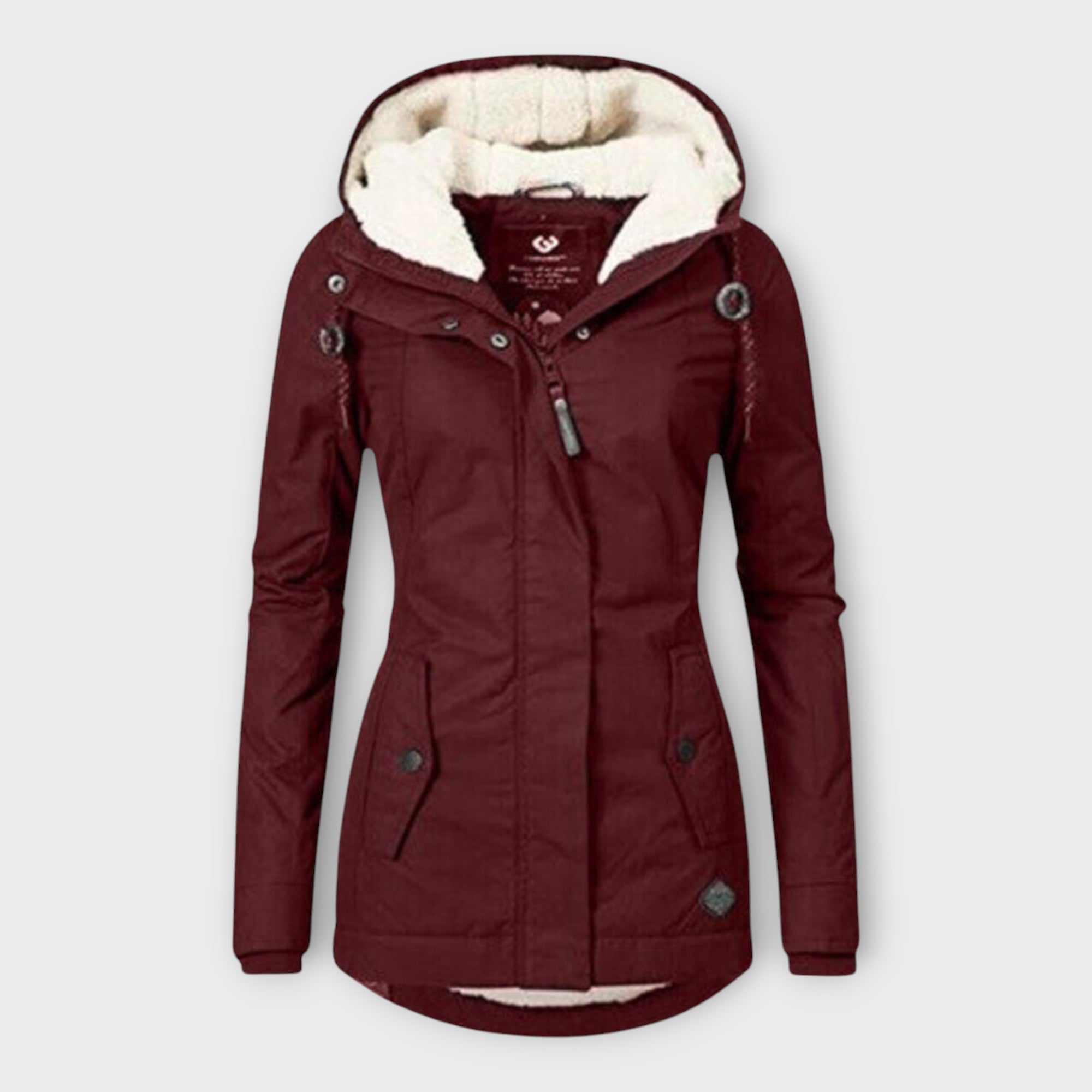 Winter Parka Jacket | Hooded with Fleece Lining