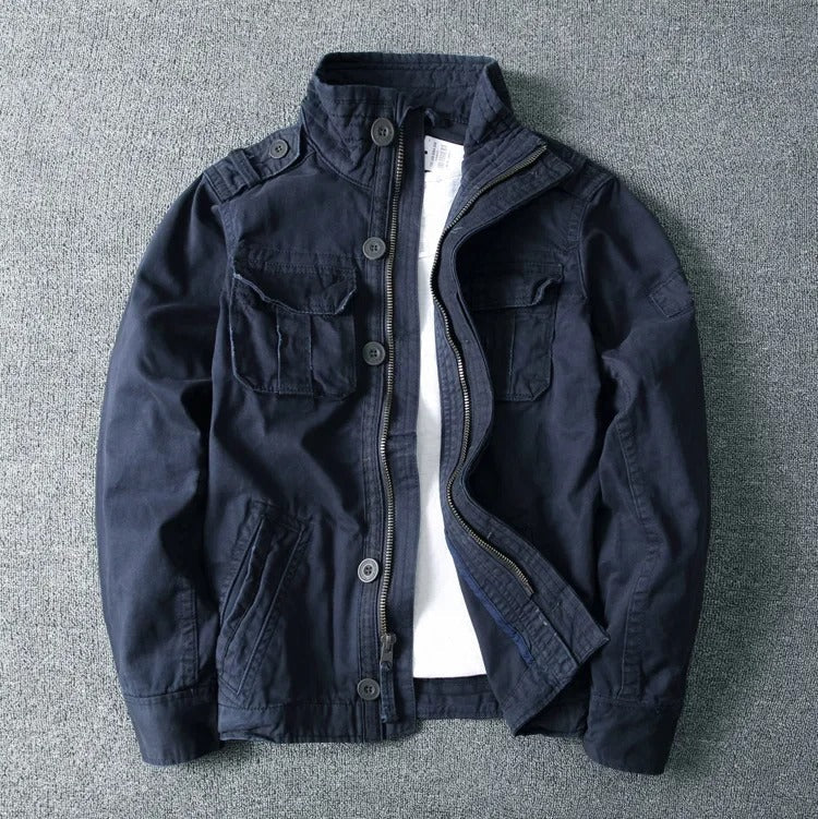 Utility Jacket | Button Front Casual Style