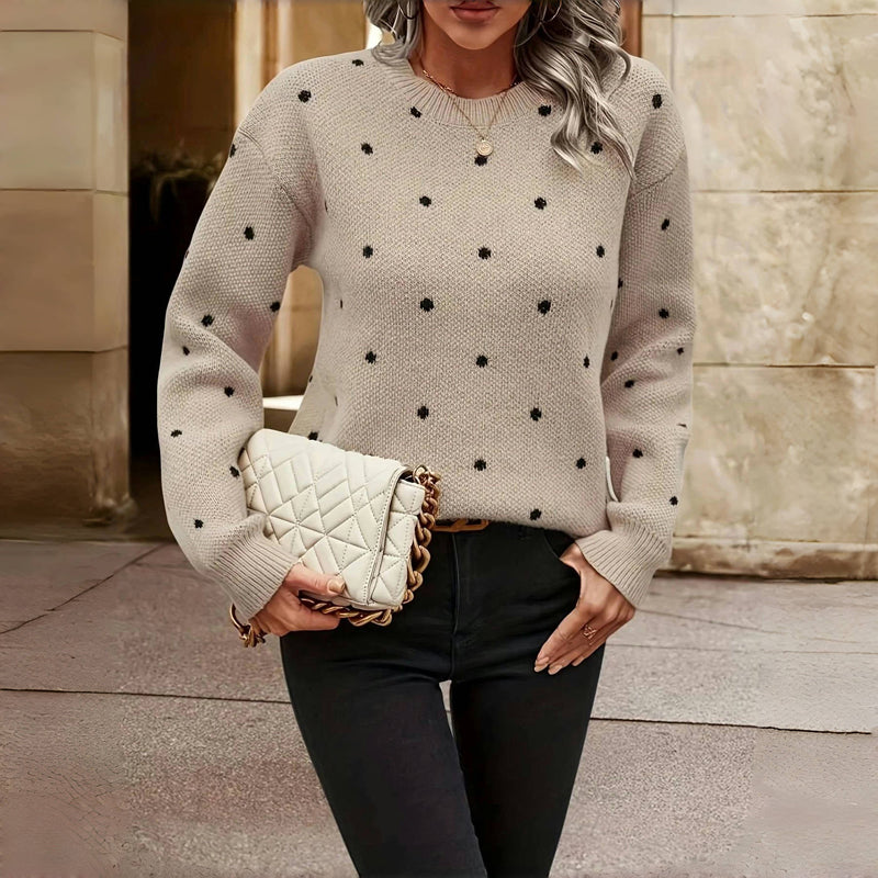 Knit Jumper | Classic Fit with Subtle Pattern