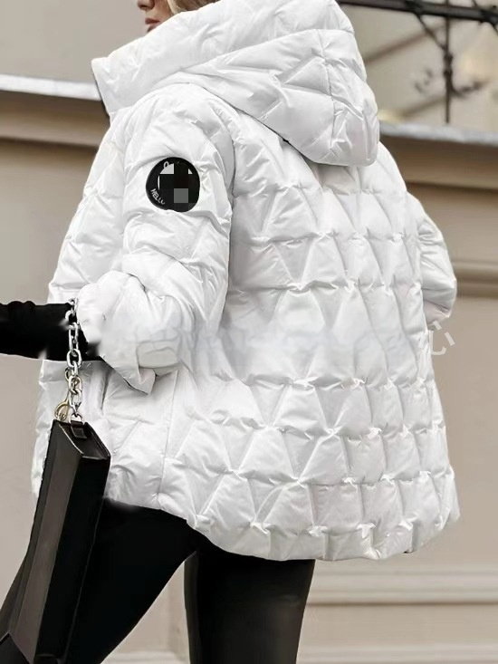 Puffer Jacket | Quilted Hooded Zip Up