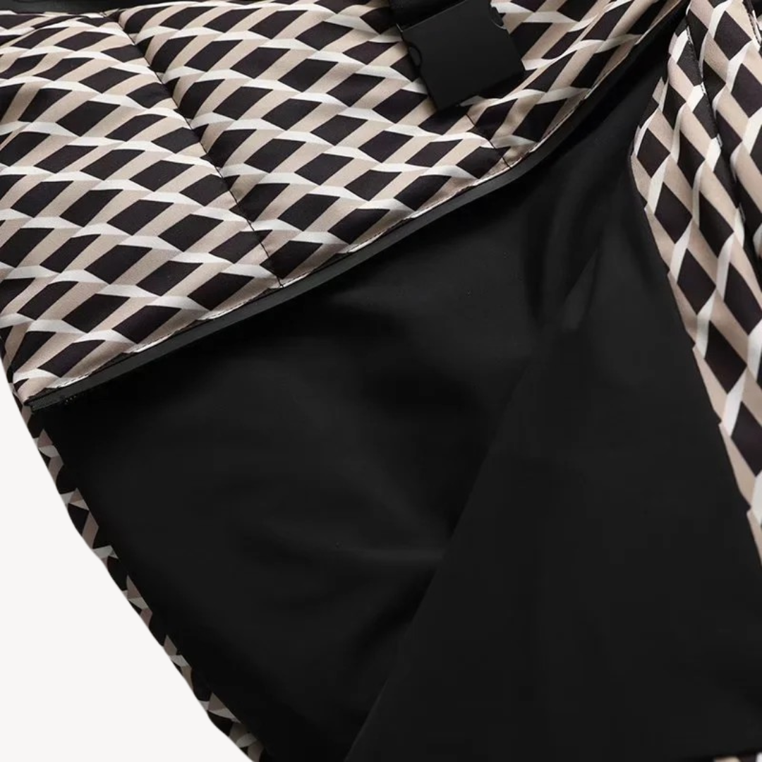 Puffer Jacket | Belted Hooded Style for Winter