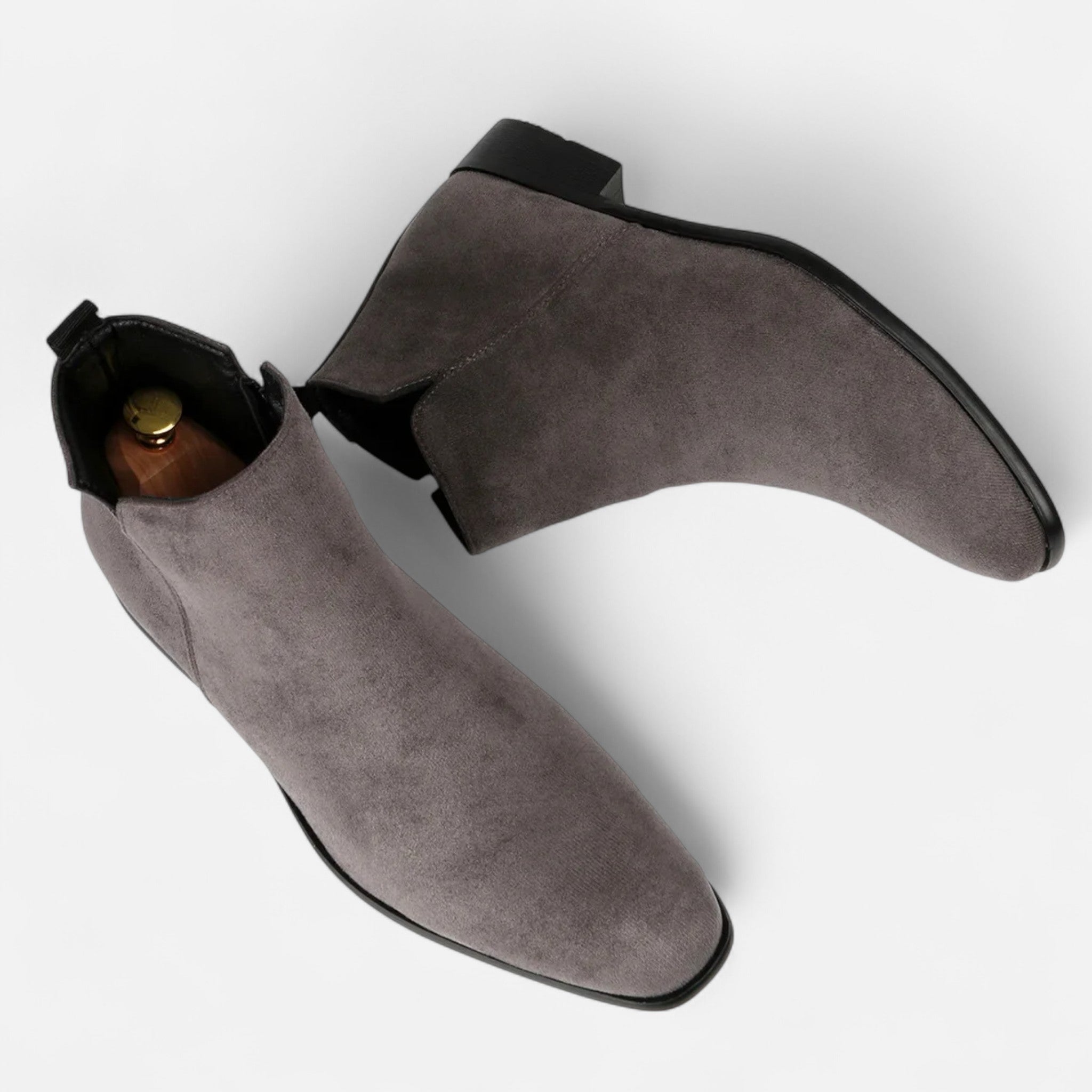 Men’s Chelsea Boots | Square Toe Dress Ankle Boots