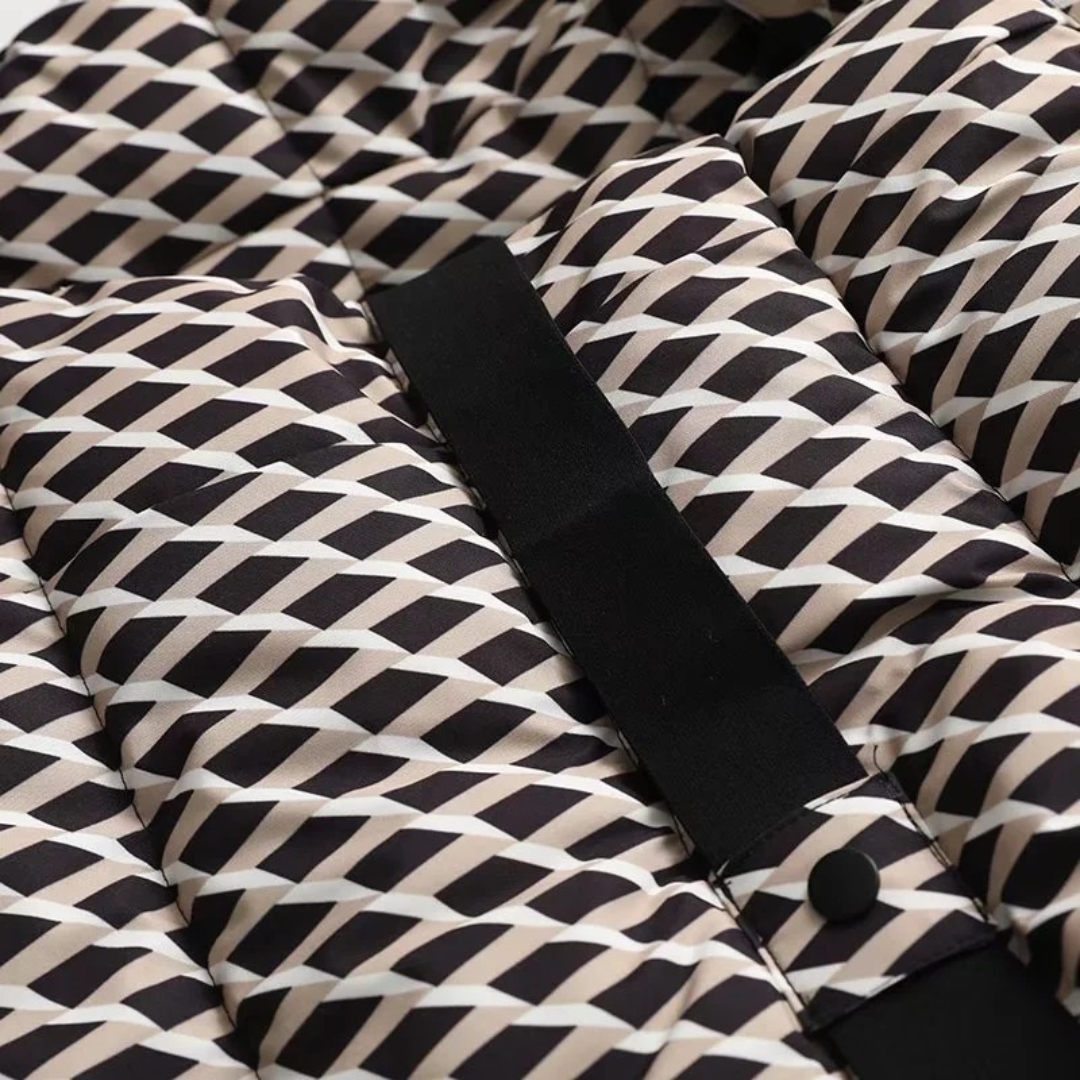 Puffer Jacket | Belted Hooded Style for Winter