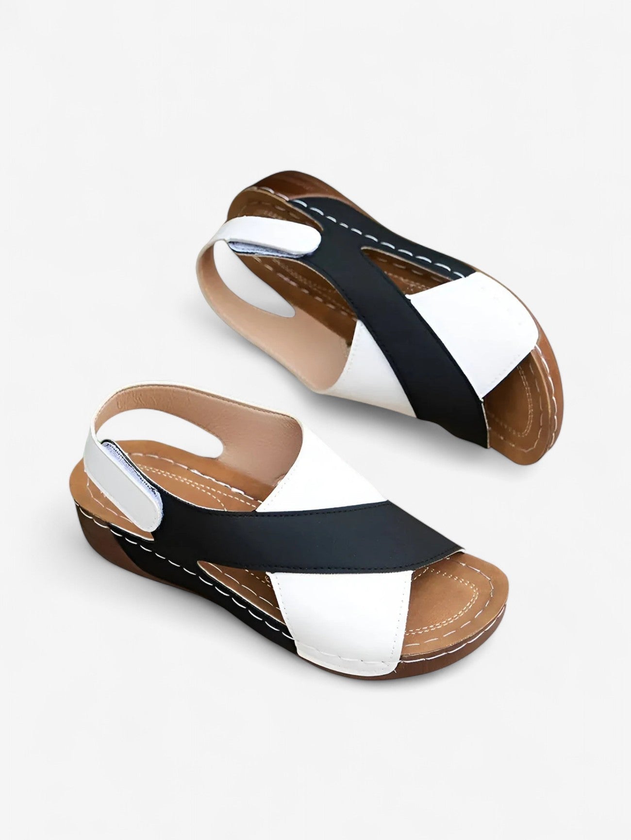 Women's Summer Open Toe Velcro Sandals