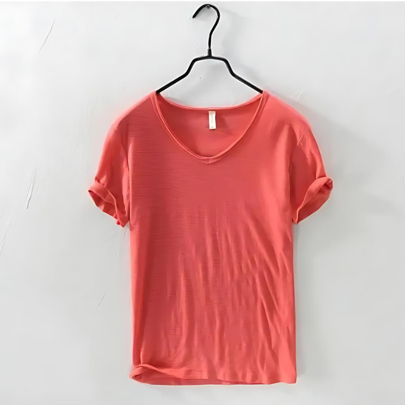 Men's Casual V-Neck T-Shirt