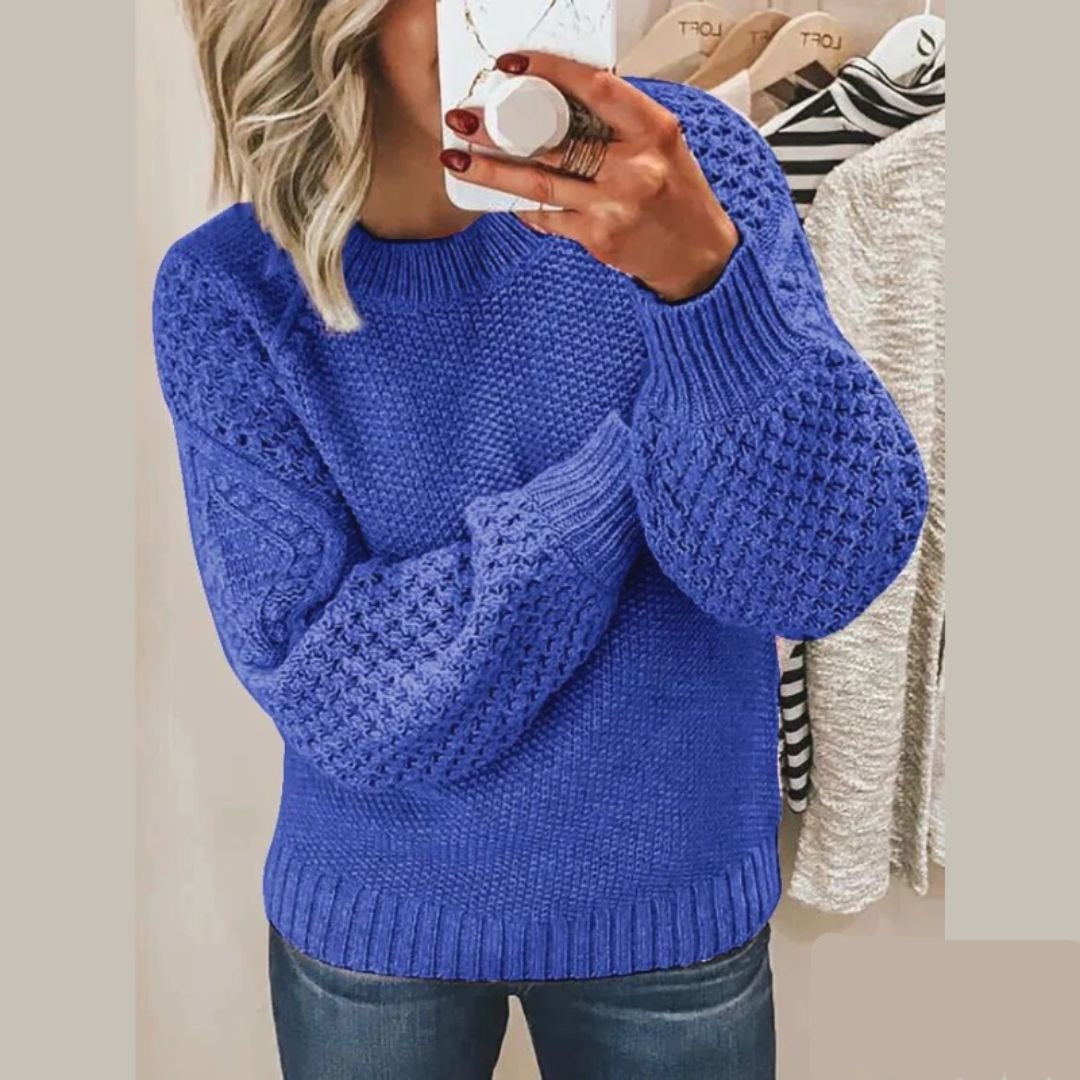 Clara | Vintage-Inspired Wool Jumper with Flattering Fit