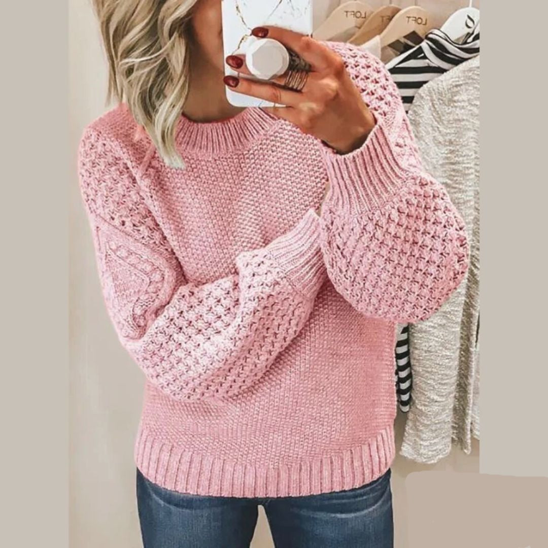 Clara | Vintage-Inspired Wool Jumper with Flattering Fit