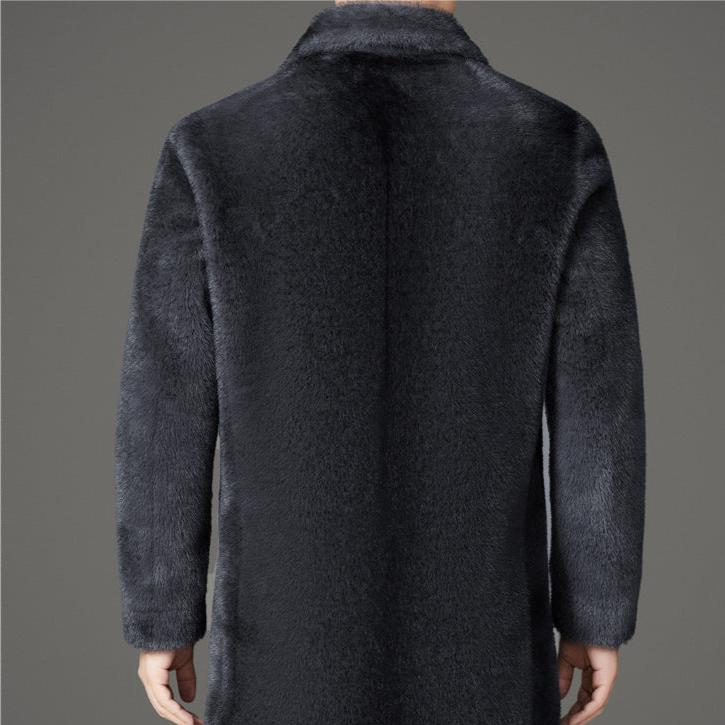 Fur Coat | Double Breasted Longline Design