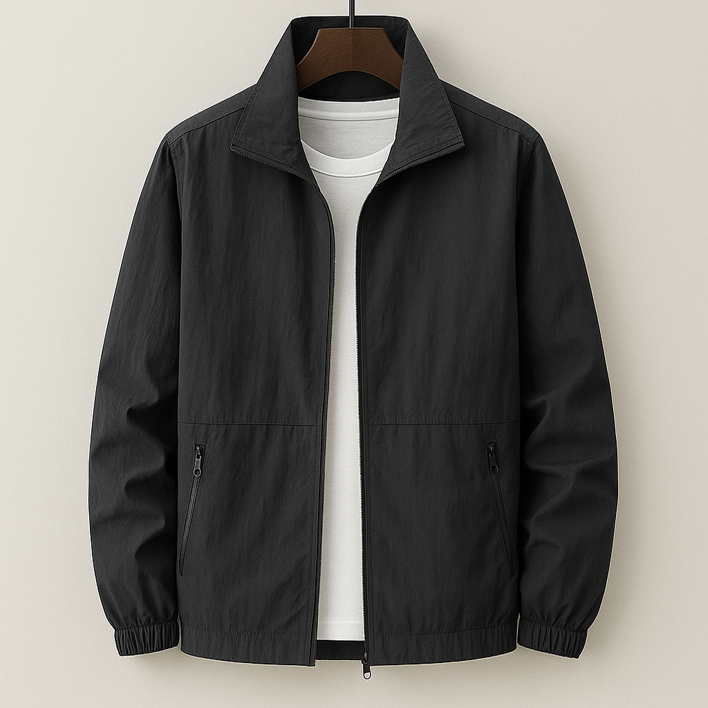 Windbreaker Jacket | Casual Zip Up Style