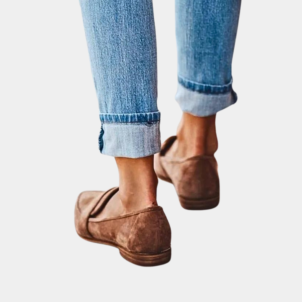 Loafers - Pointed Toe Slip On Flats