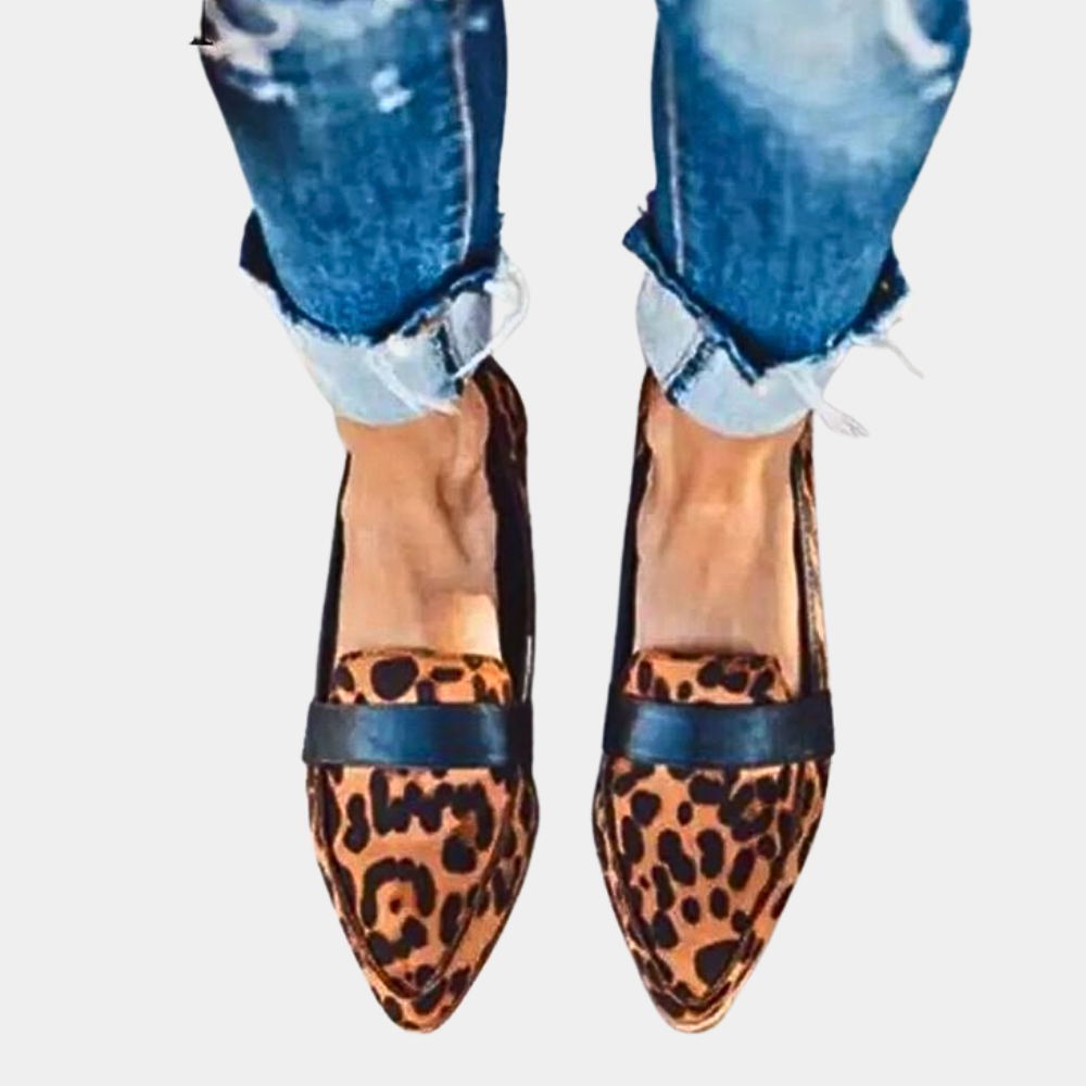 Loafers - Pointed Toe Slip On Flats