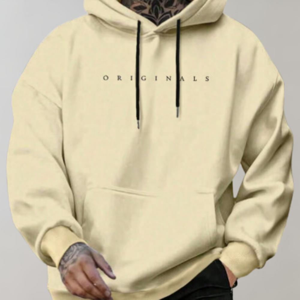 Oversized Hoodie - Minimalist Street Style Pullover