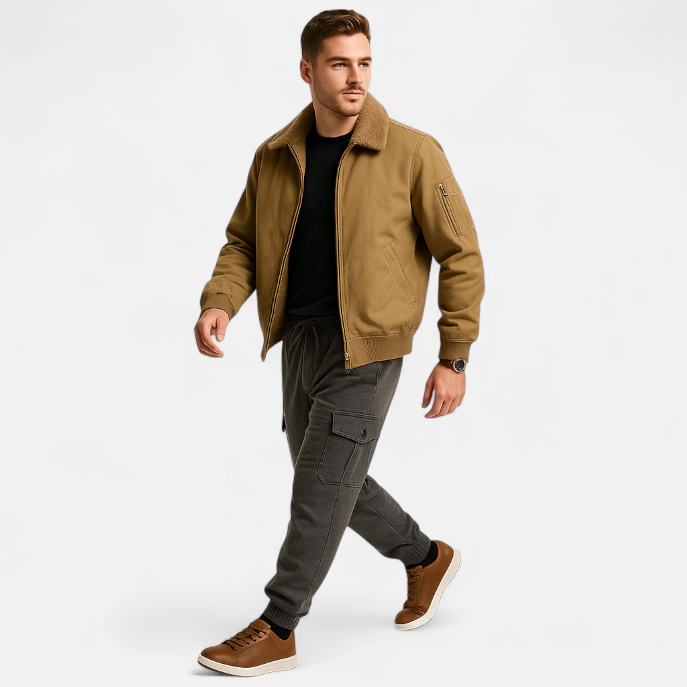 Men’s Sneakers Business Casual | Smart Casual Lace-Up Shoes For Work And Weekend