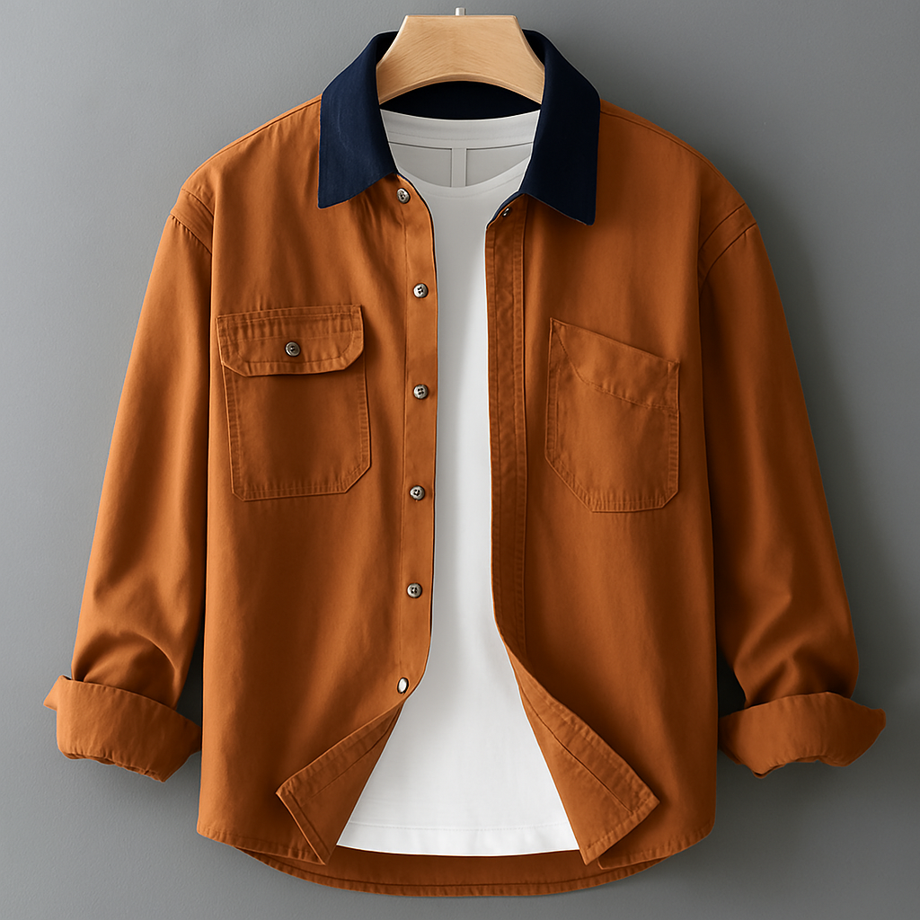 Button Down Shirt - Collared Long Sleeve