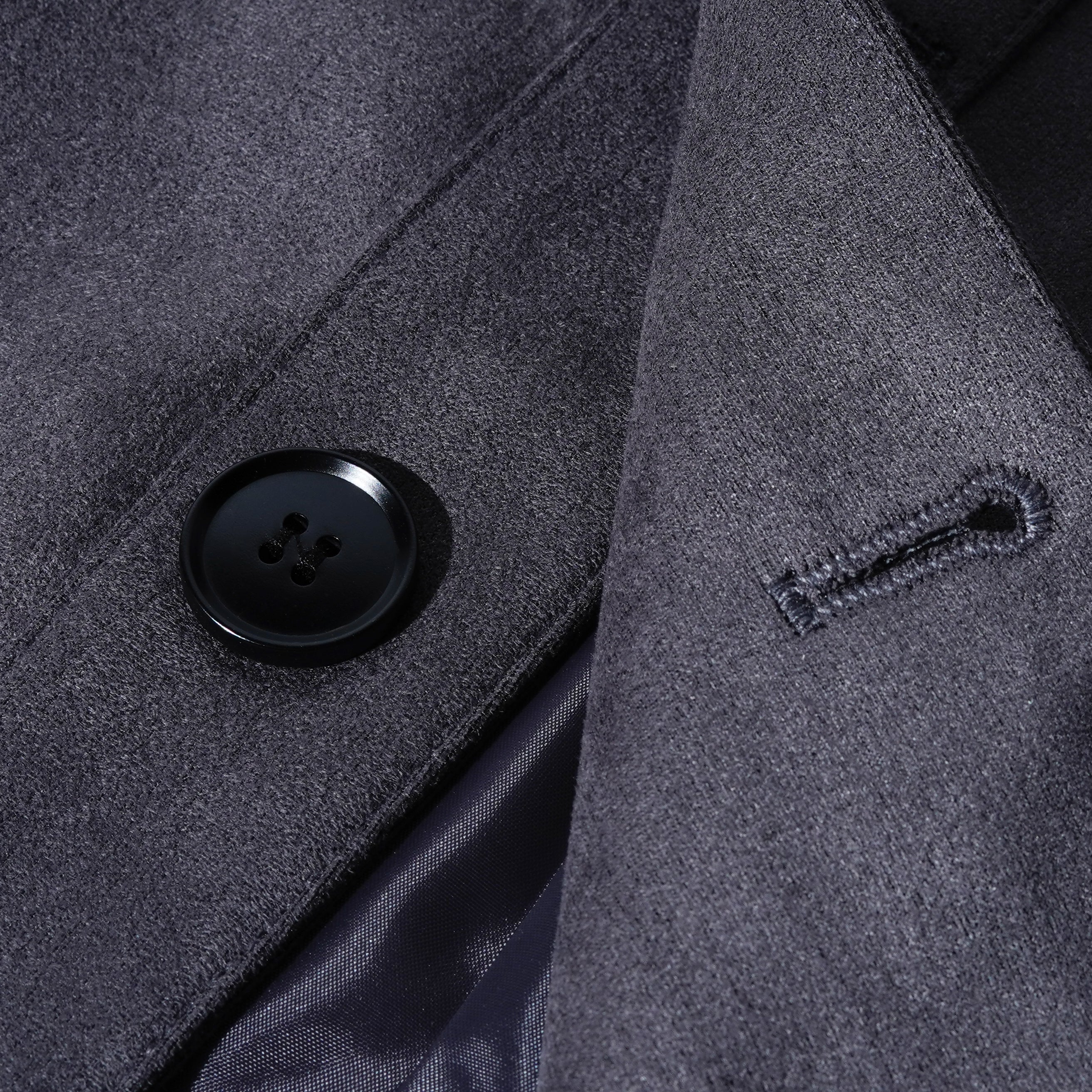 Casual Jacket | Stand Collar Button Front