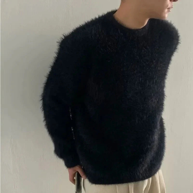 Men's Long Chunky Sweater