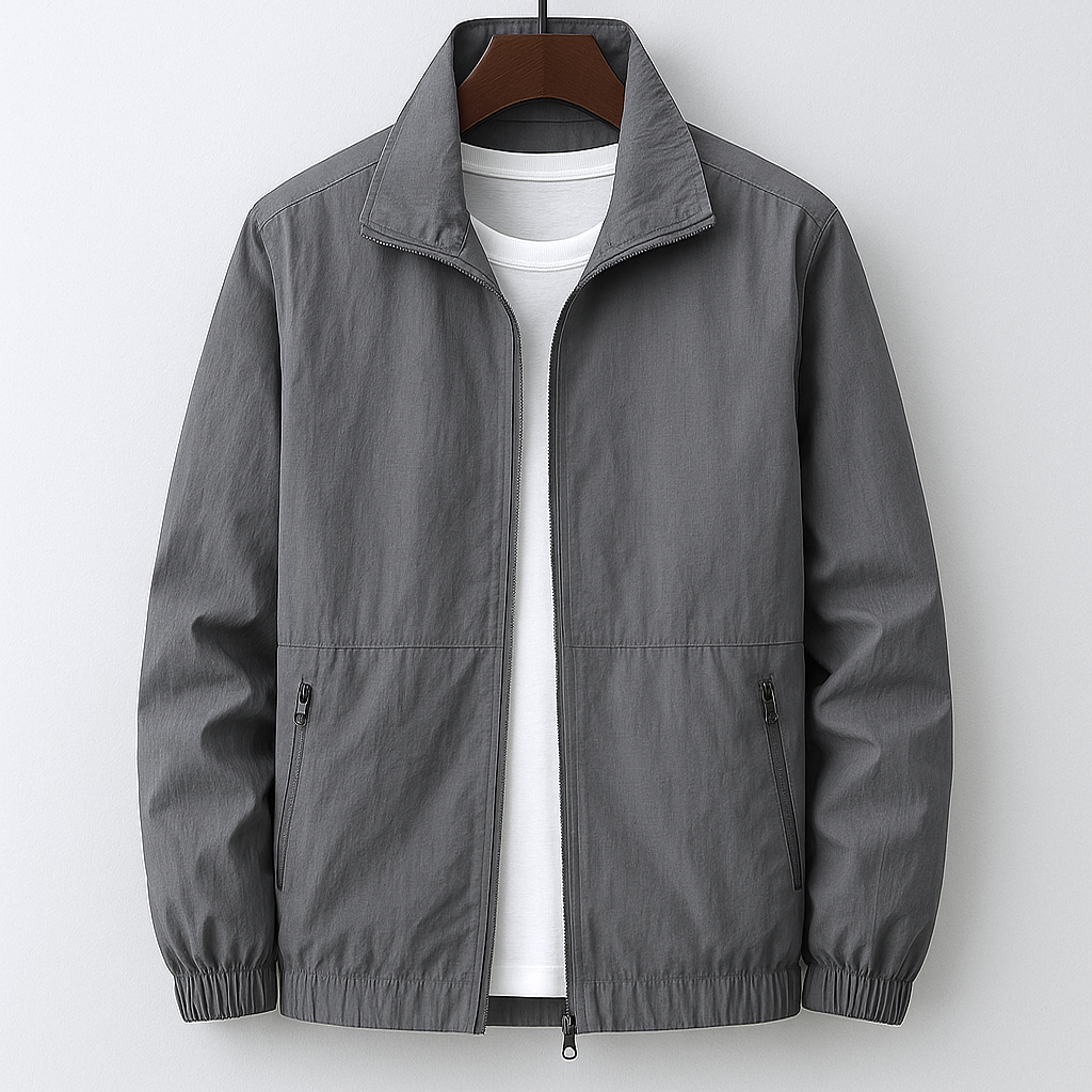 Windbreaker Jacket | Casual Zip Up Style
