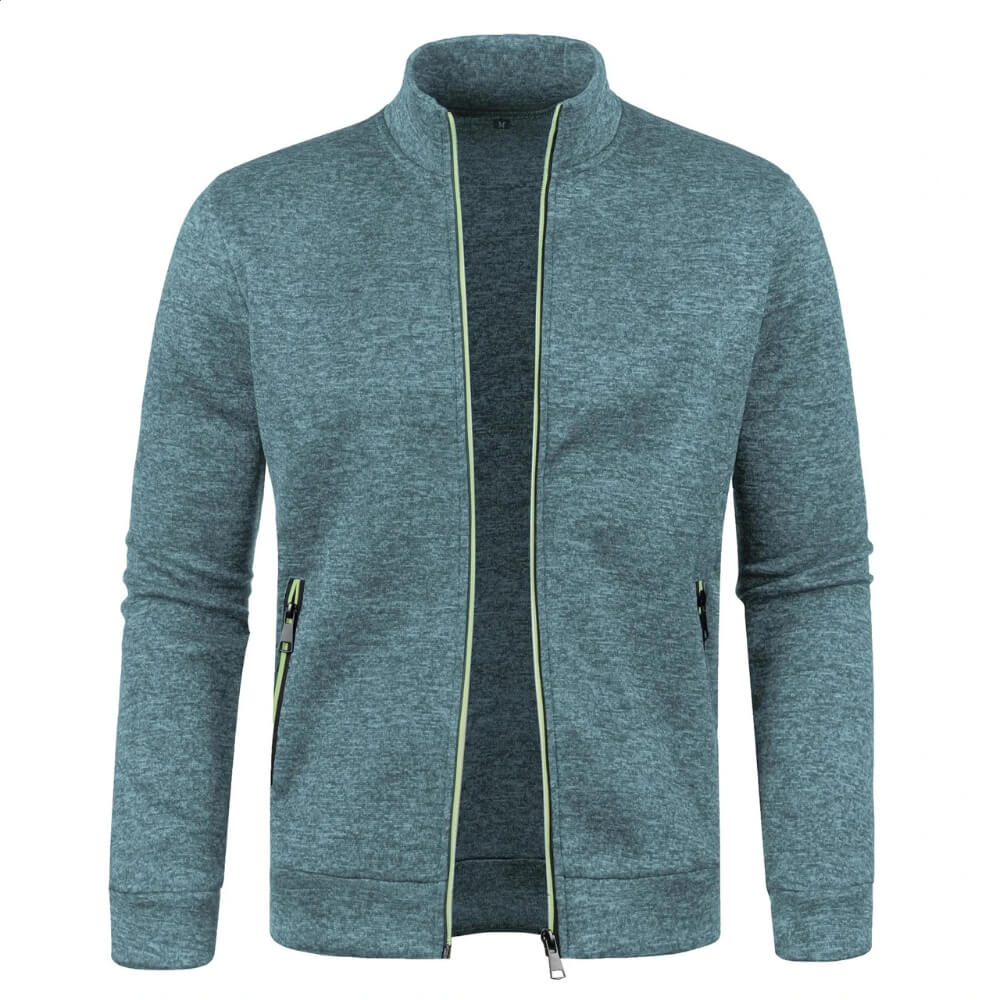 Full Zip Cardigan Jacket - Long Sleeve Active Fit