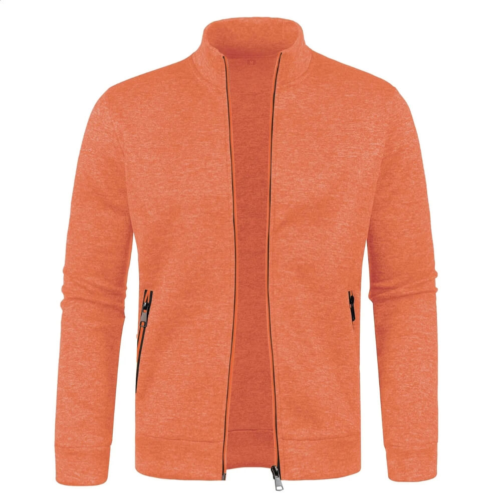 Full Zip Cardigan Jacket - Long Sleeve Active Fit