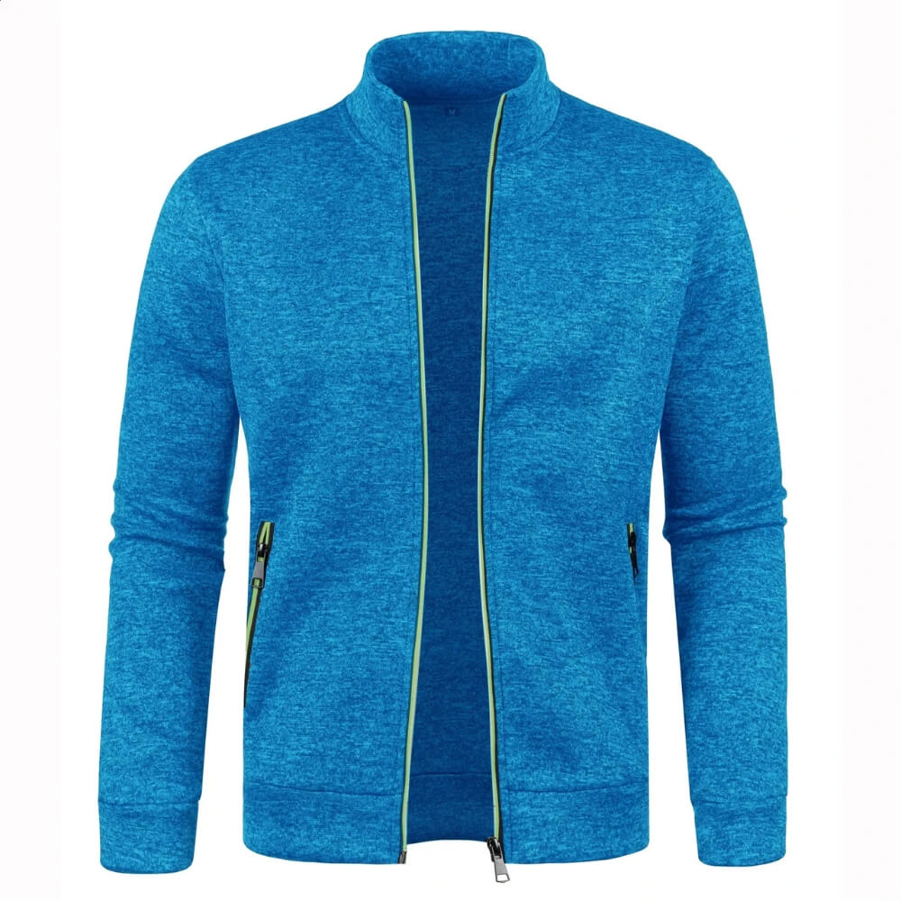 Full Zip Cardigan Jacket - Long Sleeve Active Fit
