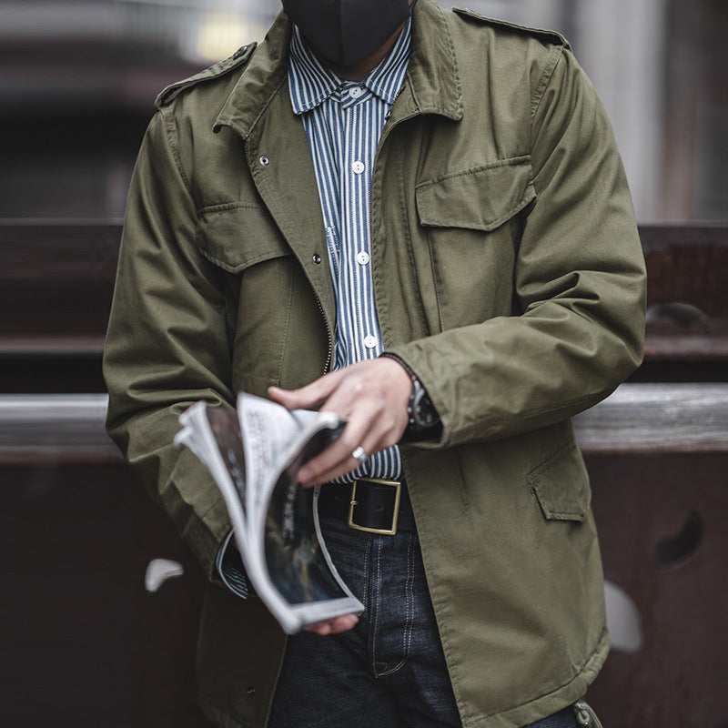 Field Trucker Jacket | Casual Multi Pocket Workwear Style