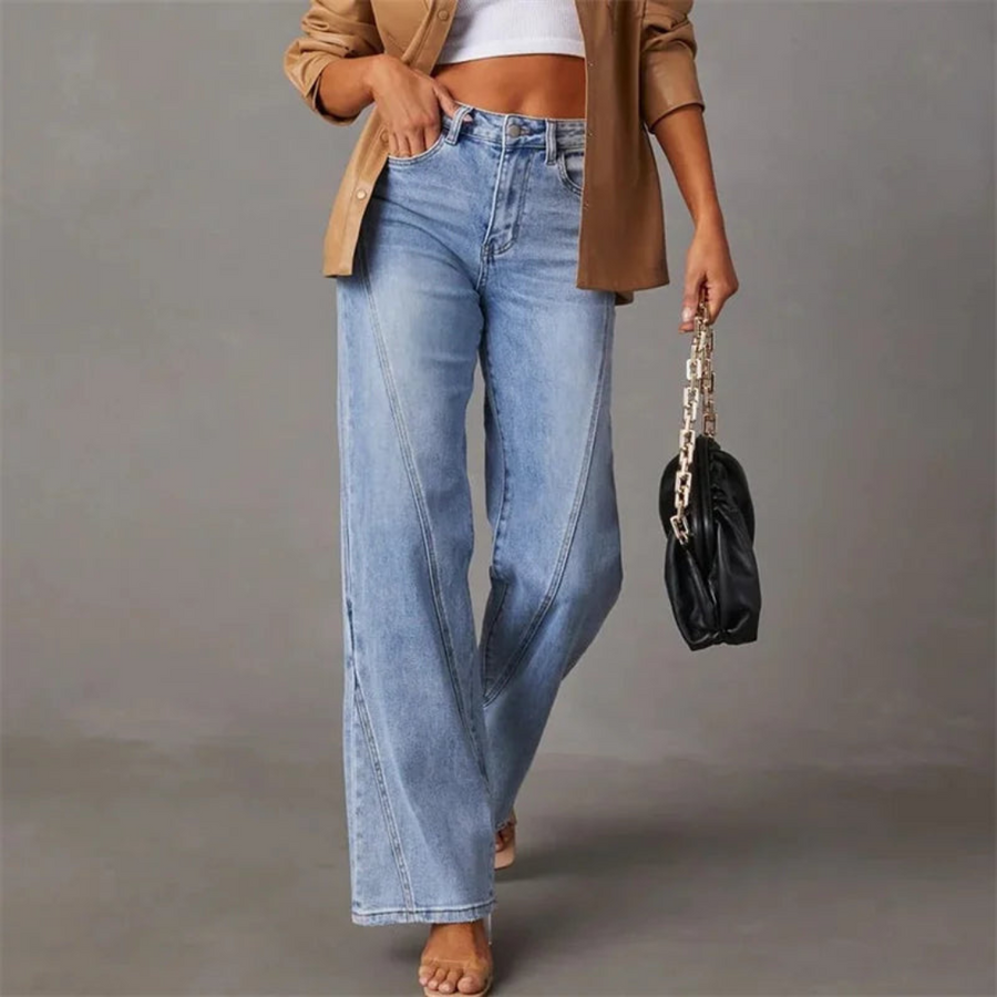 Women’s Wide Leg Jeans | High Waisted Relaxed Fit