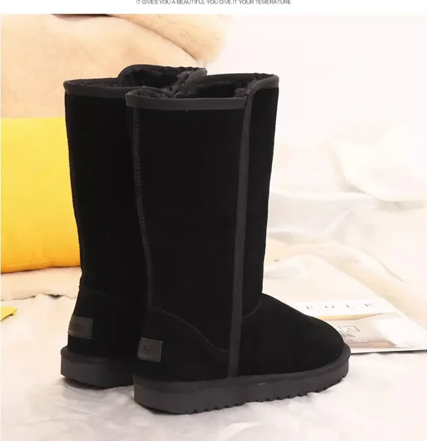 Winter Boots - Mid Calf Style with Fold Down Design