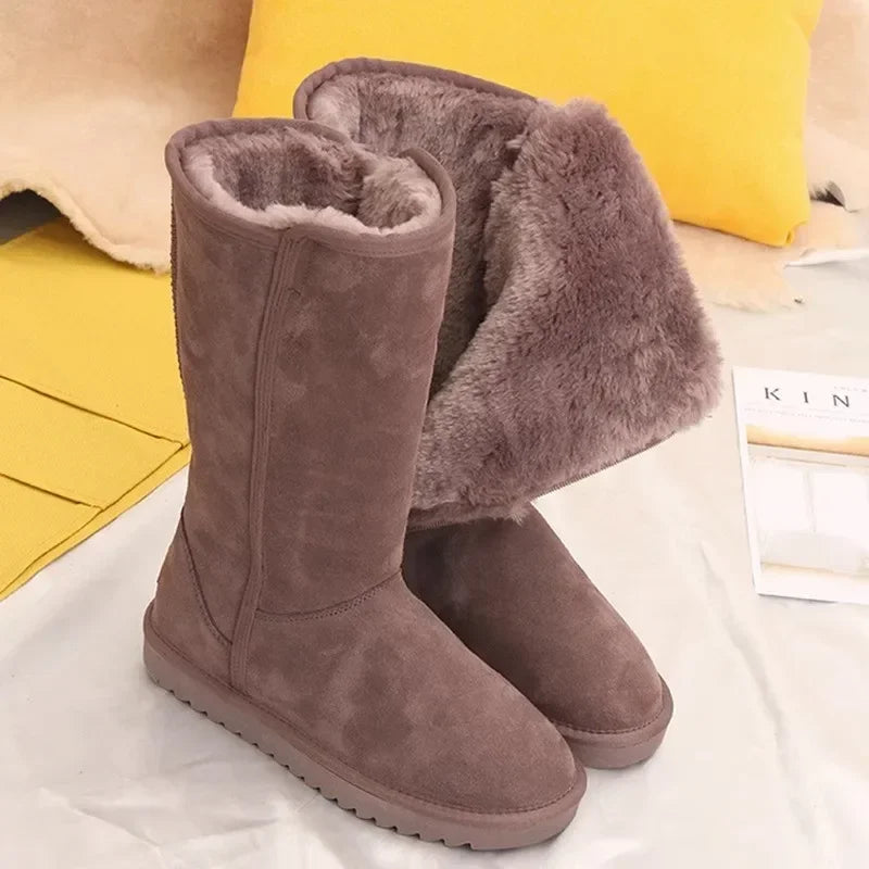 Winter Boots - Mid Calf Style with Fold Down Design