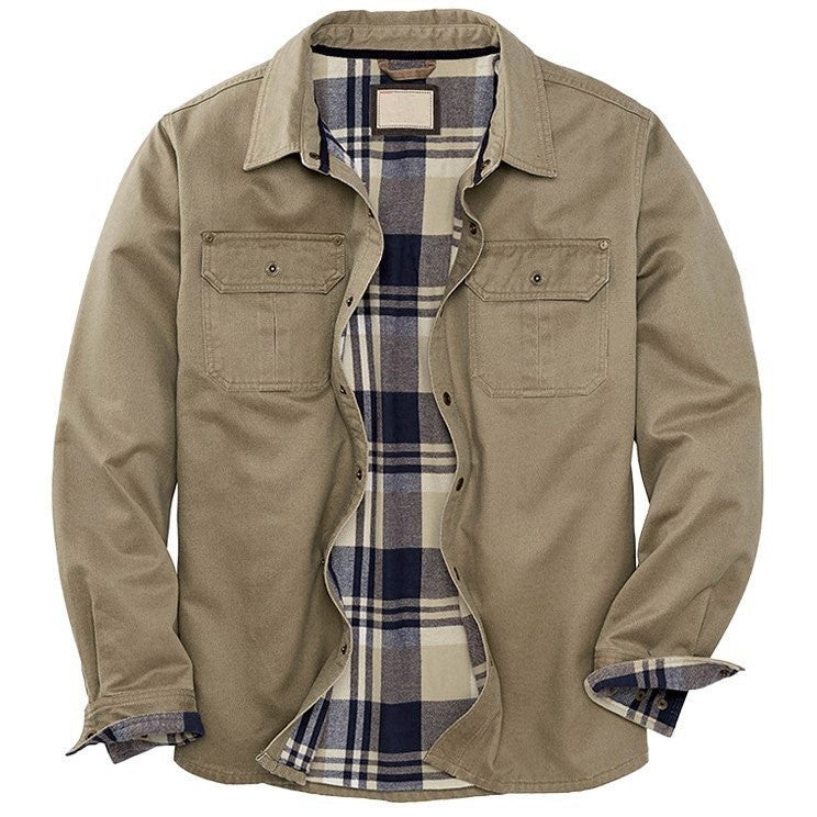Trucker Jacket - Shirt Style with Lined Interior