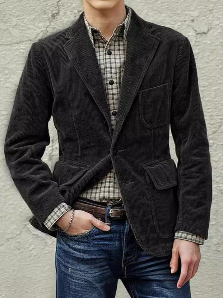 Casual Suit Jacket for Men - Relaxed Smart Fit