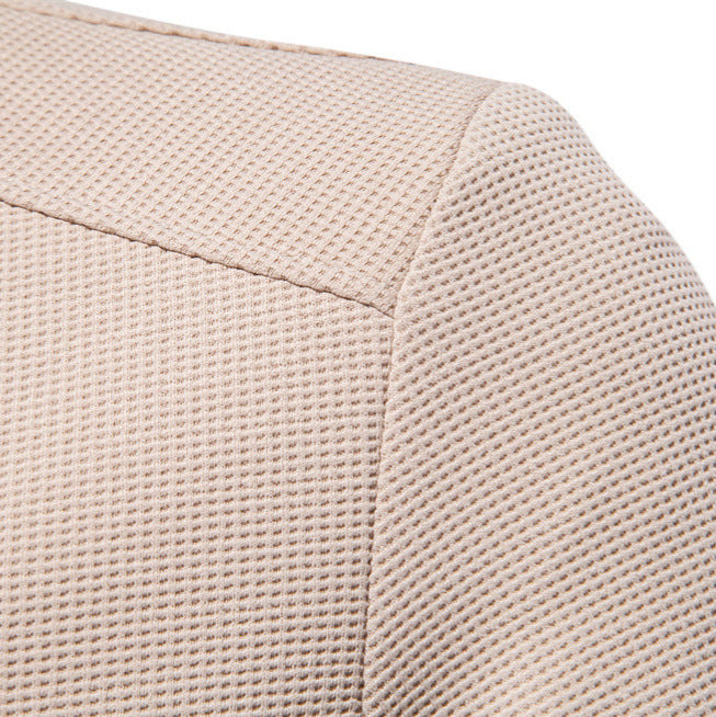 Bomber Jacket - Zip Front Ribbed Hem
