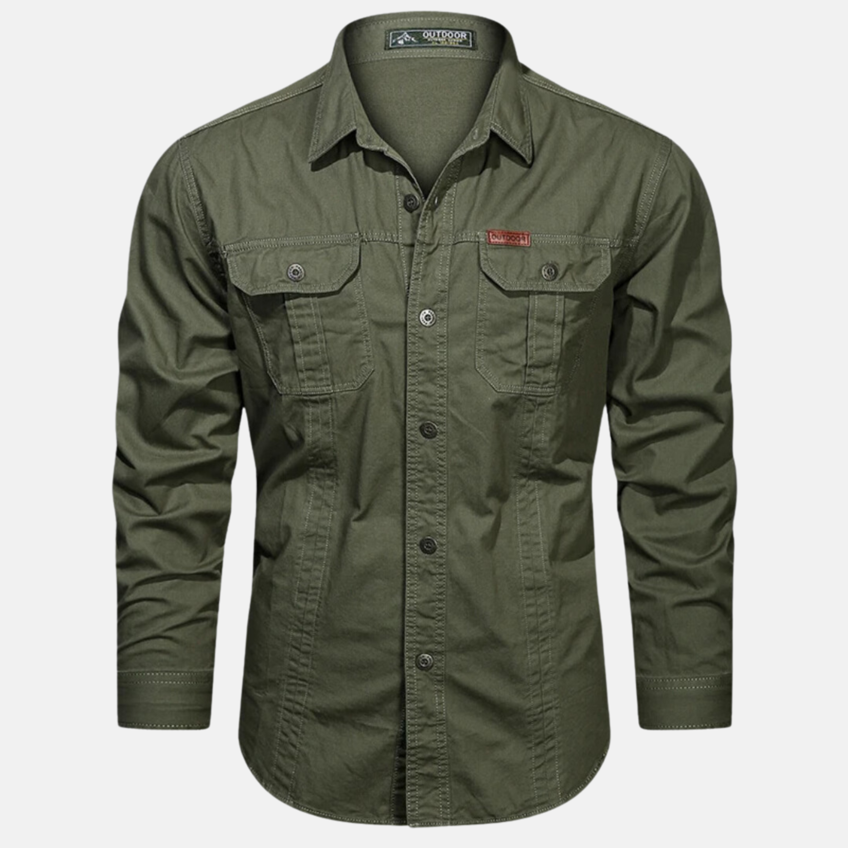 Men’s Trucker Jacket | Cargo Shirt With Multiple Pockets
