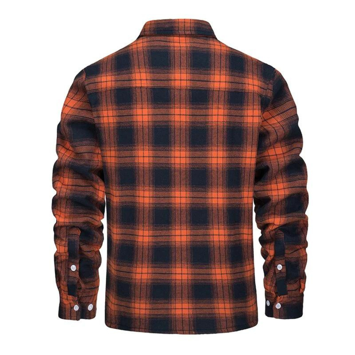 Checked Jacket - Button Front with Lined Interior