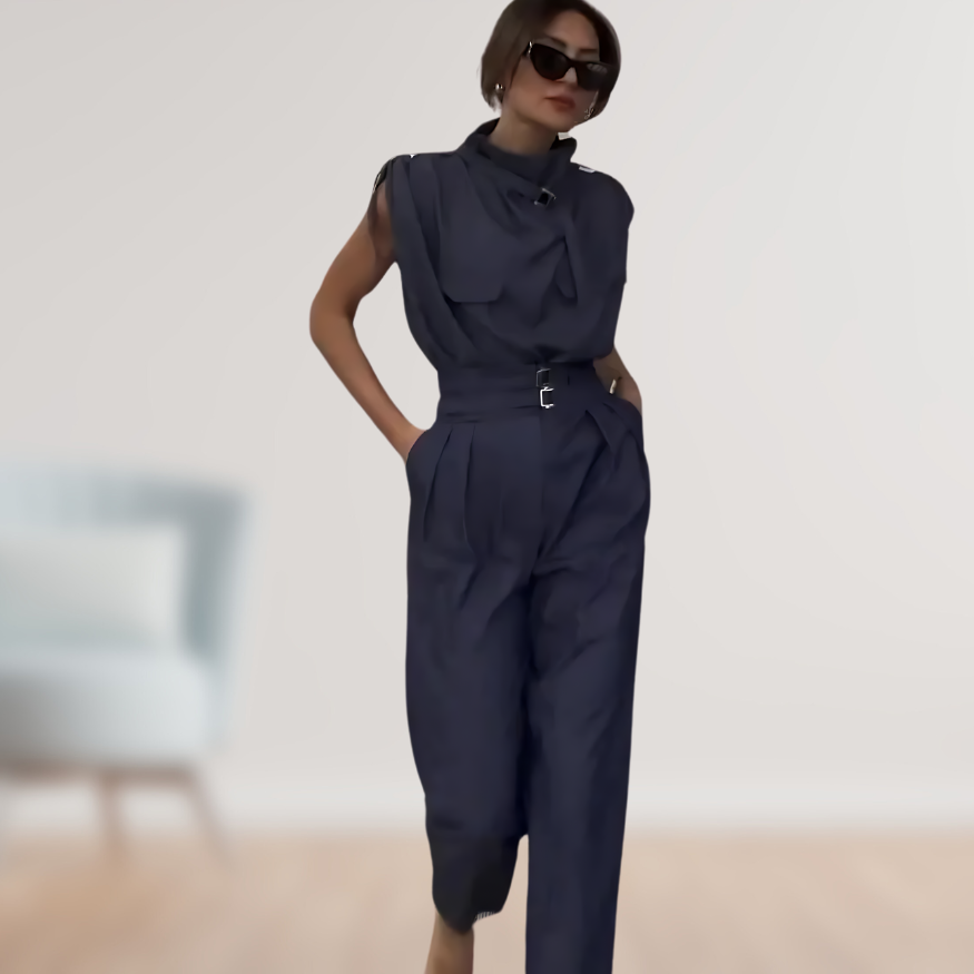 Women's Casual Sleeveless Jumpsuit