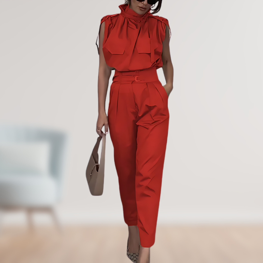 Women's Casual Sleeveless Jumpsuit