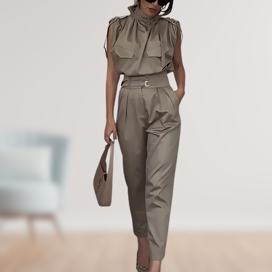 Women's Casual Sleeveless Jumpsuit