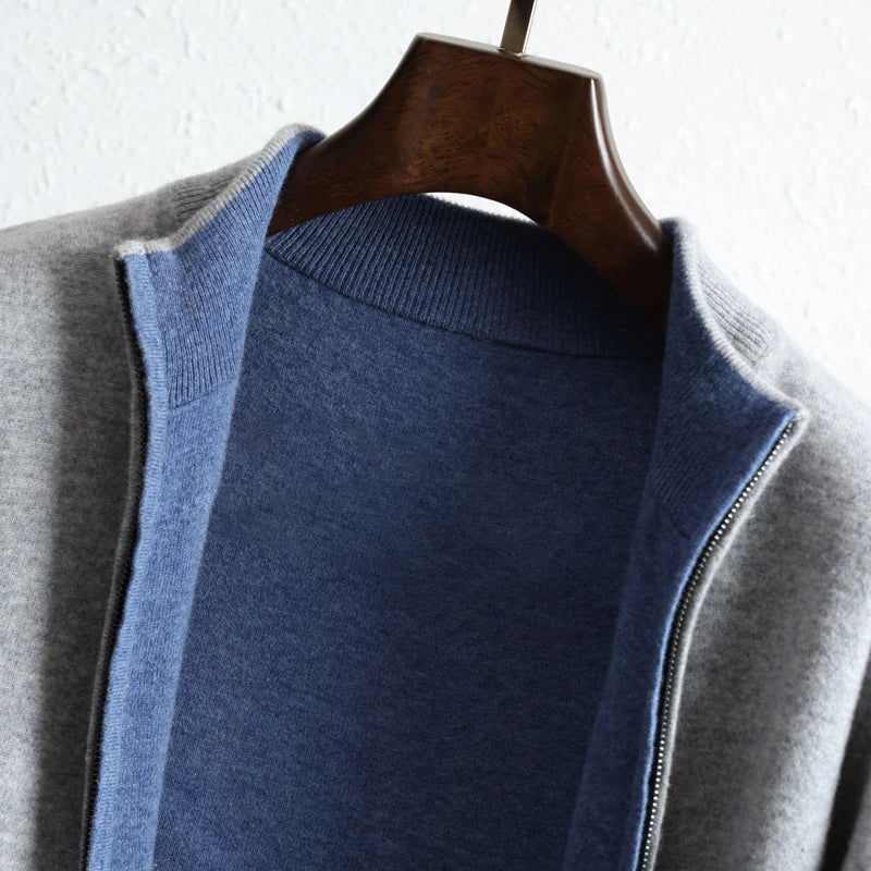 Zip Cardigan | Open Front Design