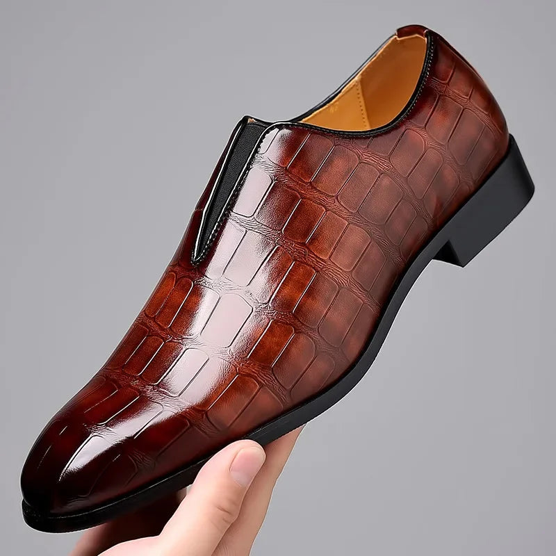Slip On Dress Shoes - Gloss Finish