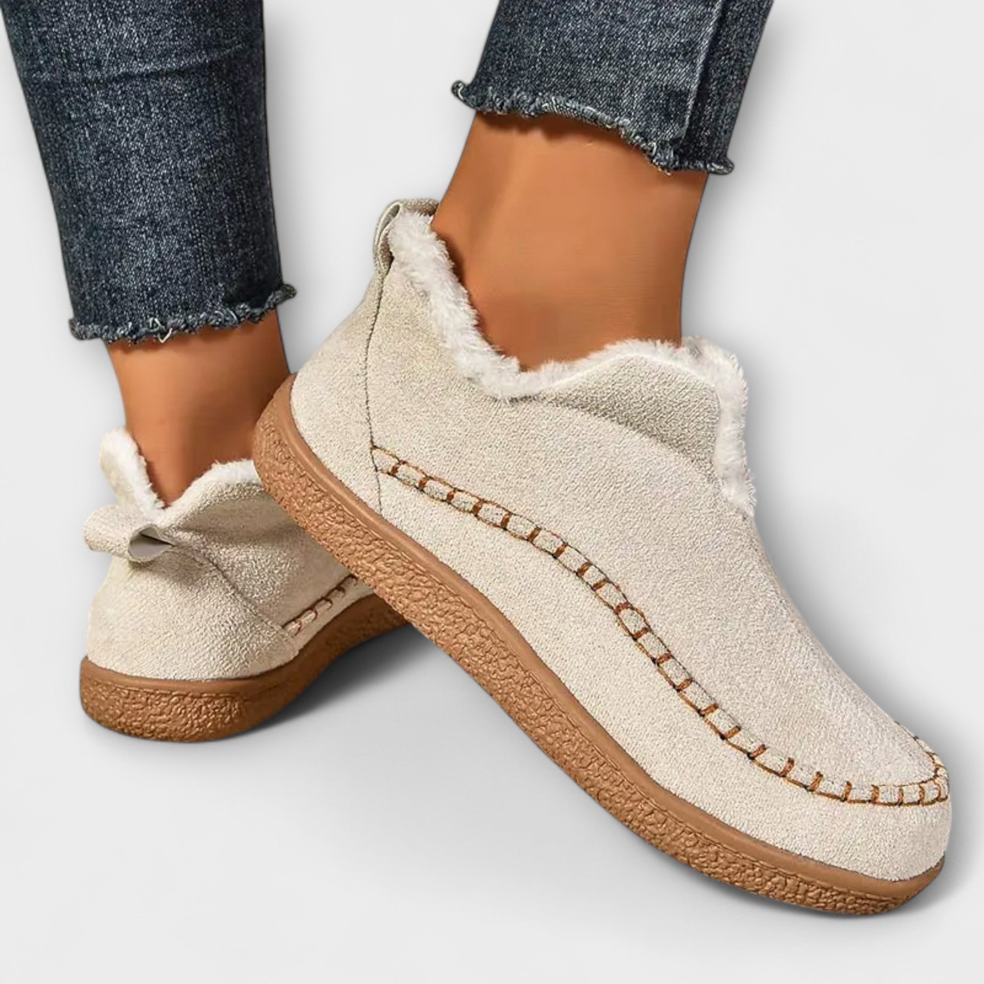 Ankle Shoes - Slip On Flat Sole
