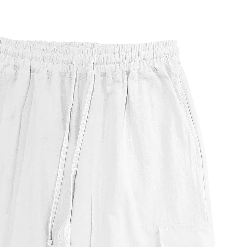 Relaxed Fit Cargo Pants - Multiple Pocket Design