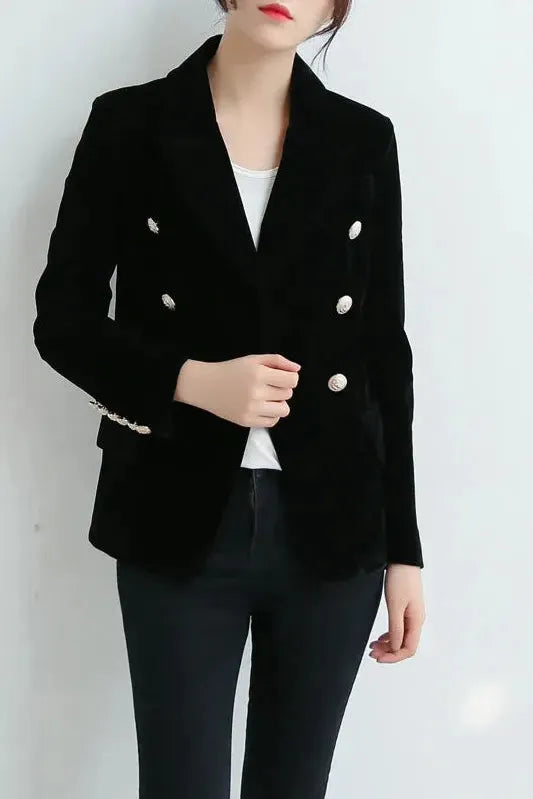 Blazer Jacket | Double Button Structured Fit